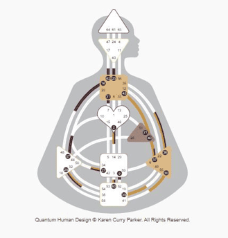 Quantum Human Design Chart